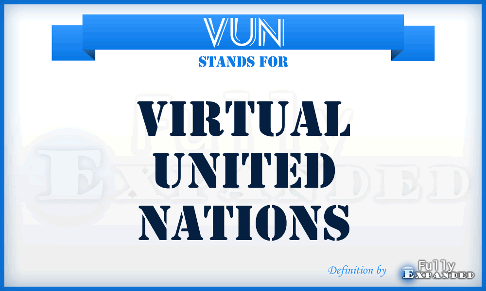 VUN - Virtual United Nations