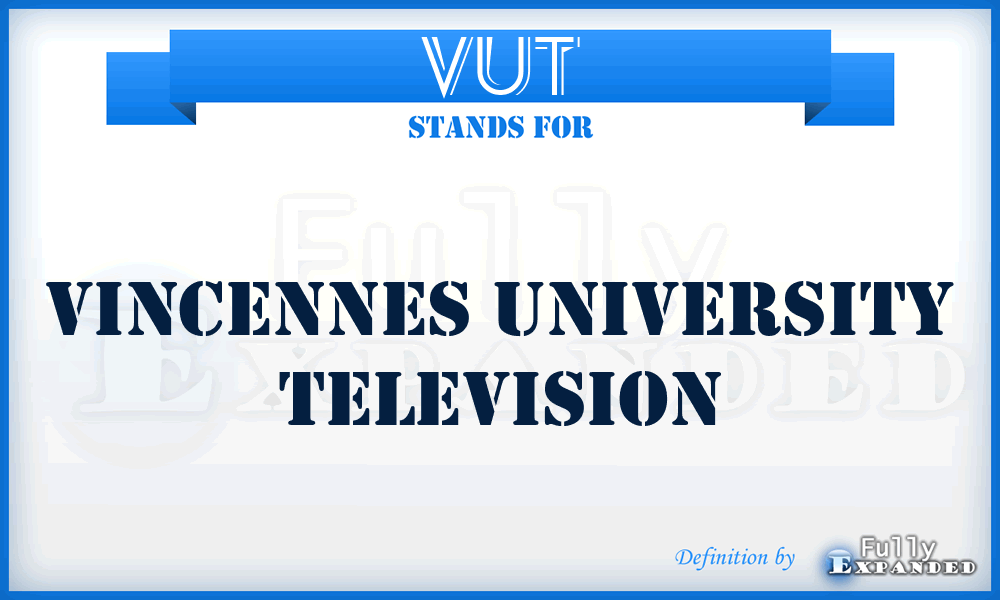 VUT - Vincennes University Television