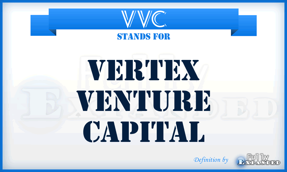 VVC - Vertex Venture Capital