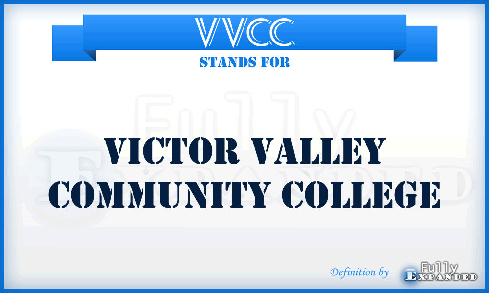 VVCC - Victor Valley Community College