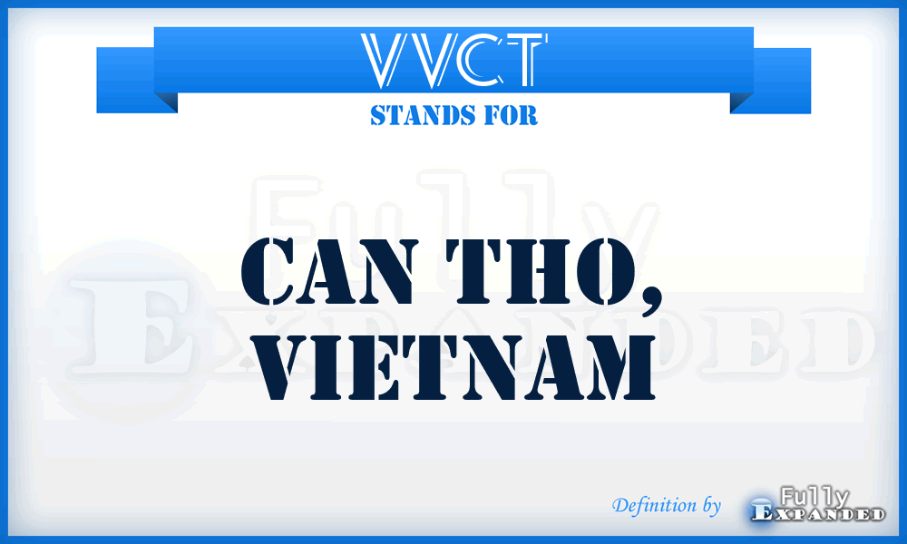 VVCT - Can Tho, Vietnam