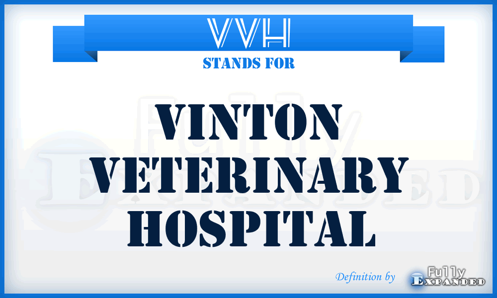 VVH - Vinton Veterinary Hospital