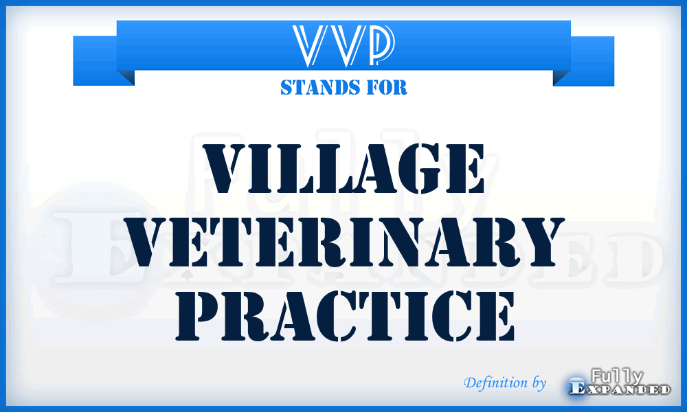 VVP - Village Veterinary Practice