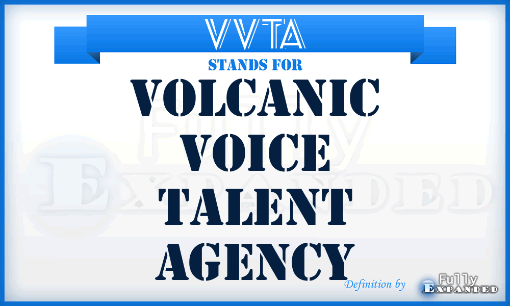 VVTA - Volcanic Voice Talent Agency