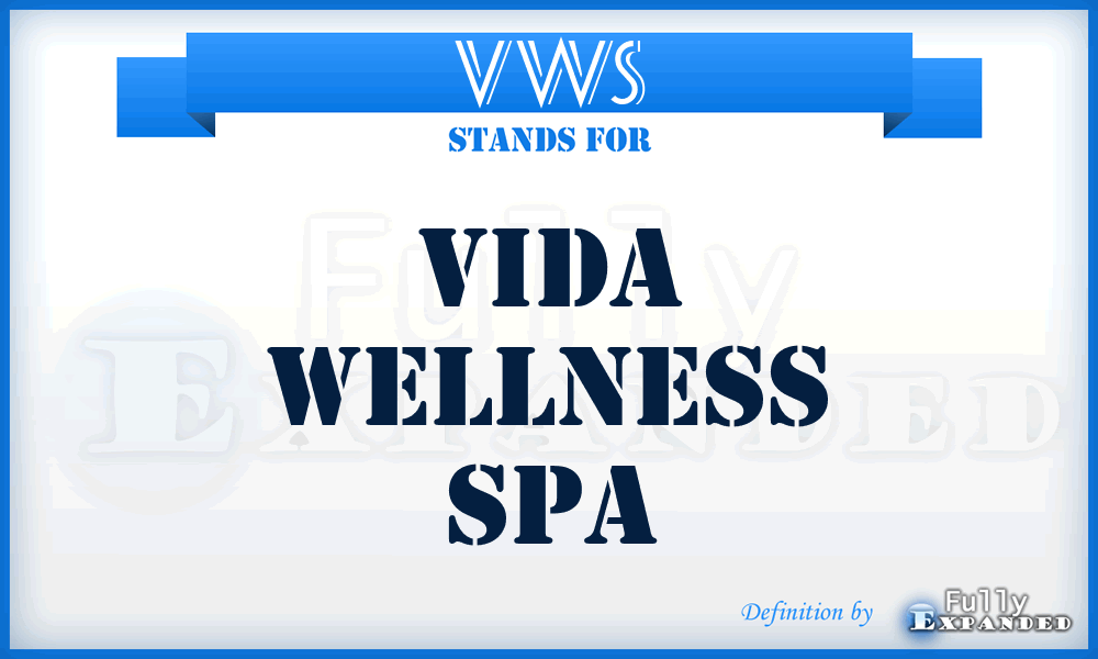 VWS - Vida Wellness Spa