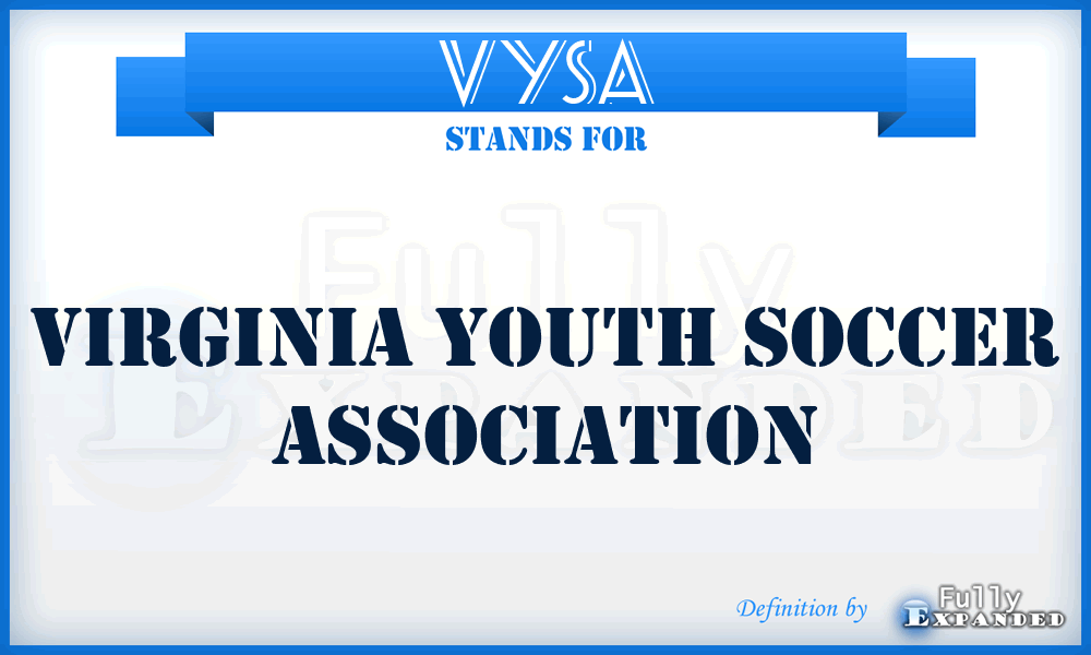 VYSA - Virginia Youth Soccer Association