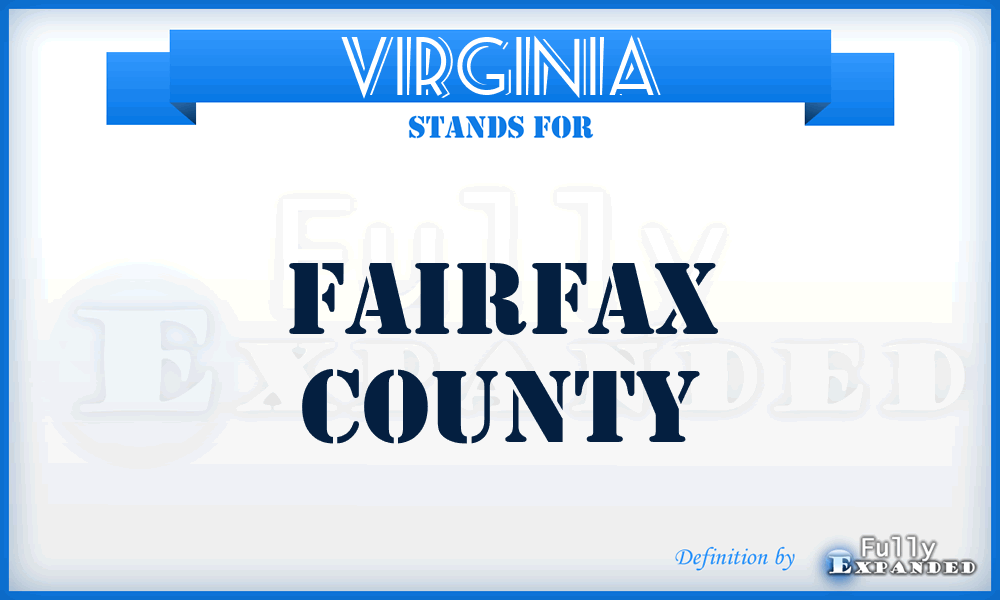Virginia - Fairfax County