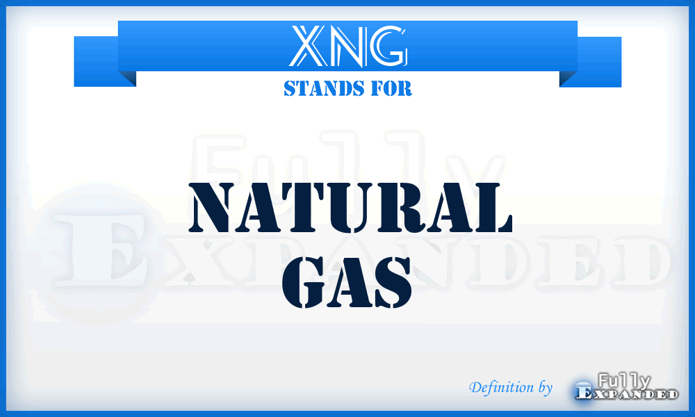 XNG - Natural Gas