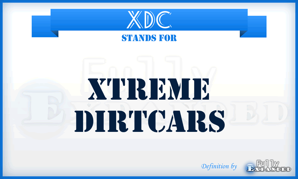 XDC - Xtreme DirtCars