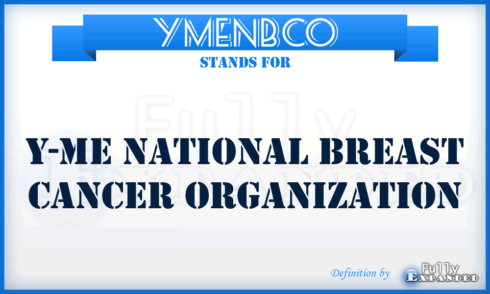 YMENBCO - Y-ME National Breast Cancer Organization