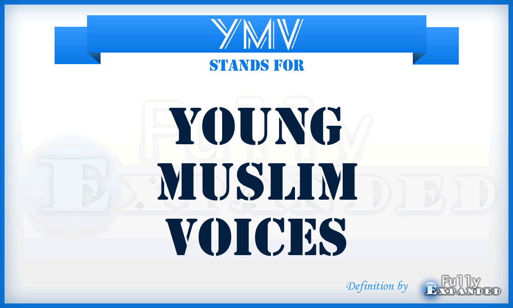 YMV - Young Muslim Voices