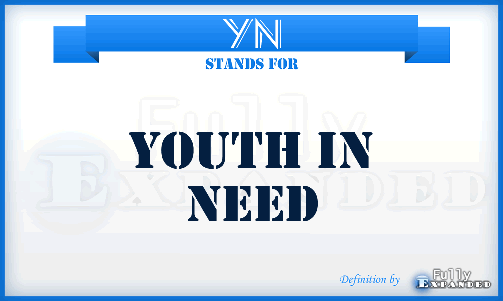 YN - Youth in Need