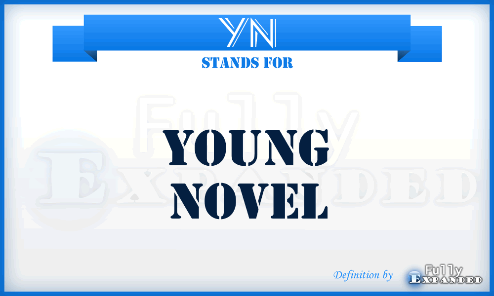 YN - young novel
