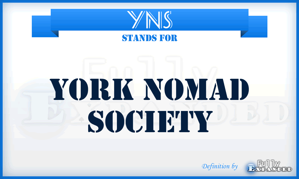 YNS - York Nomad Society