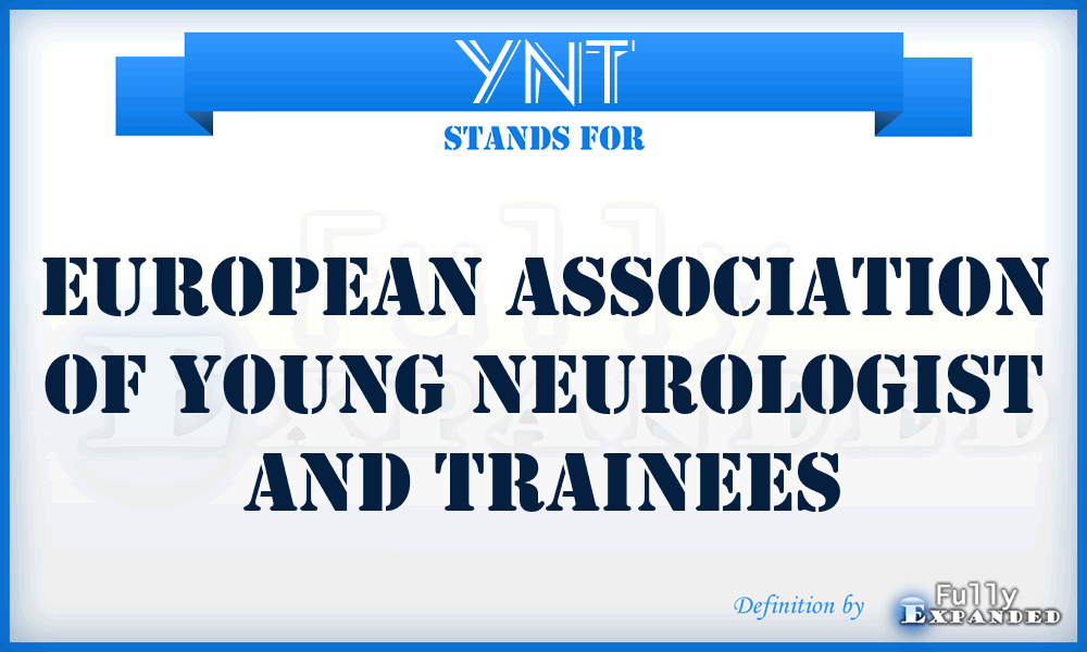 YNT - European association of Young Neurologist and Trainees