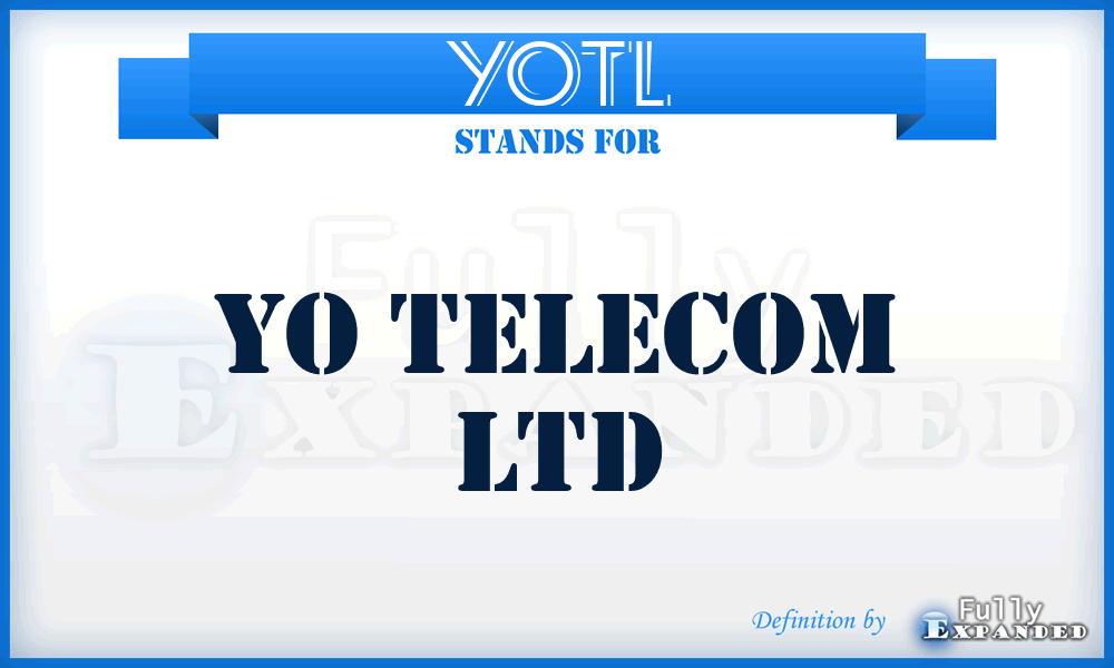 YOTL - YO Telecom Ltd