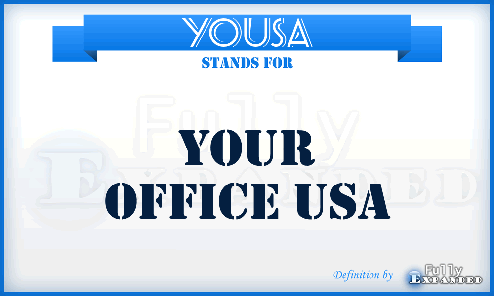 YOUSA - Your Office USA