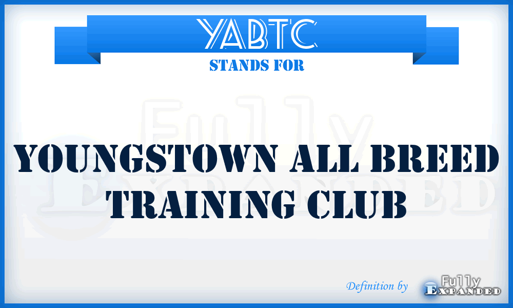 YABTC - Youngstown All Breed Training Club