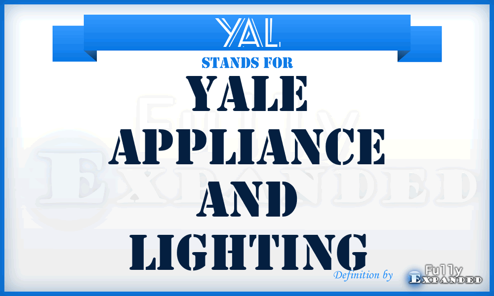 YAL - Yale Appliance and Lighting