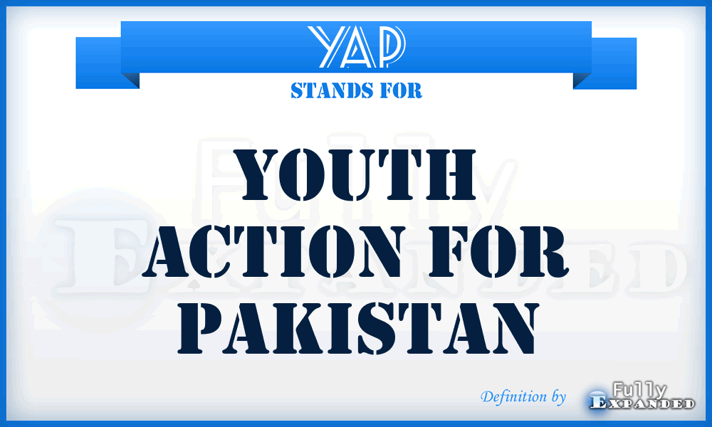 YAP - Youth Action for Pakistan
