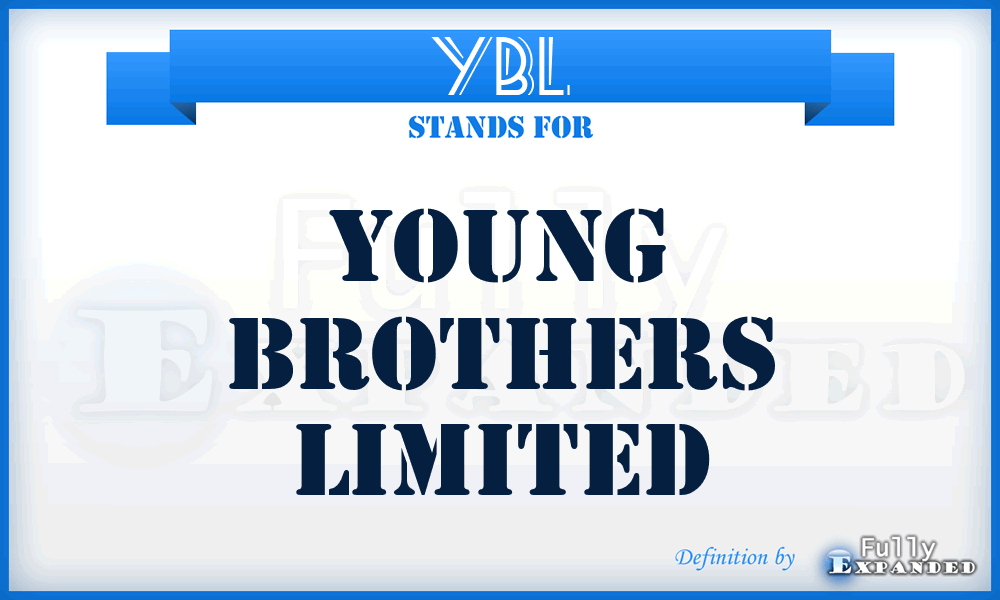 YBL - Young Brothers Limited