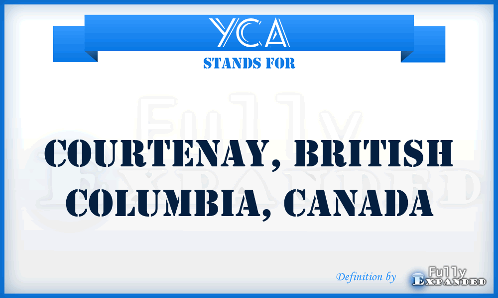YCA - Courtenay, British Columbia, Canada