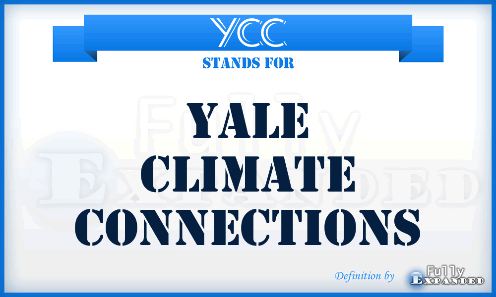 YCC - Yale Climate Connections