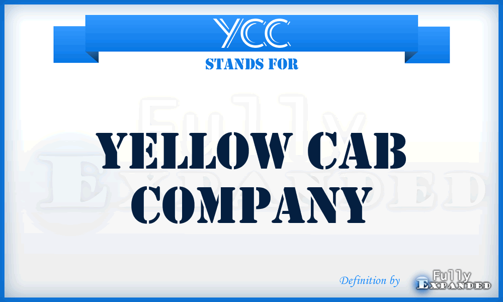 YCC - Yellow Cab Company