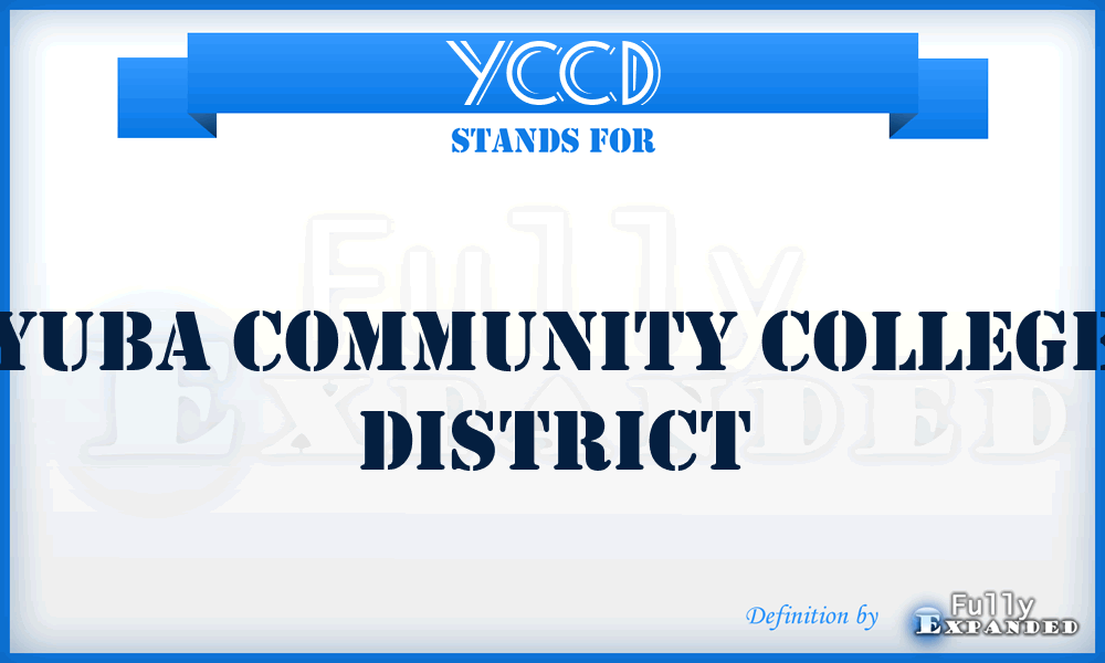 YCCD - Yuba Community College District