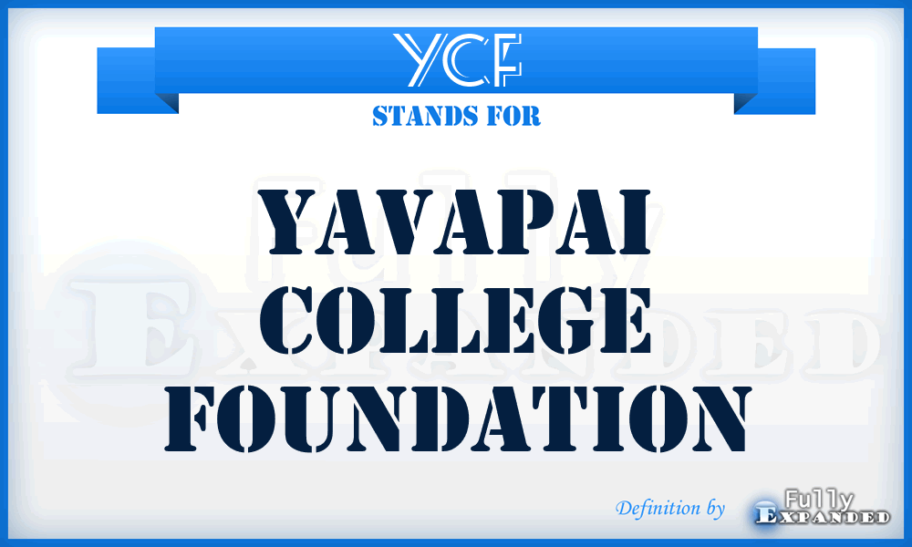 YCF - Yavapai College Foundation