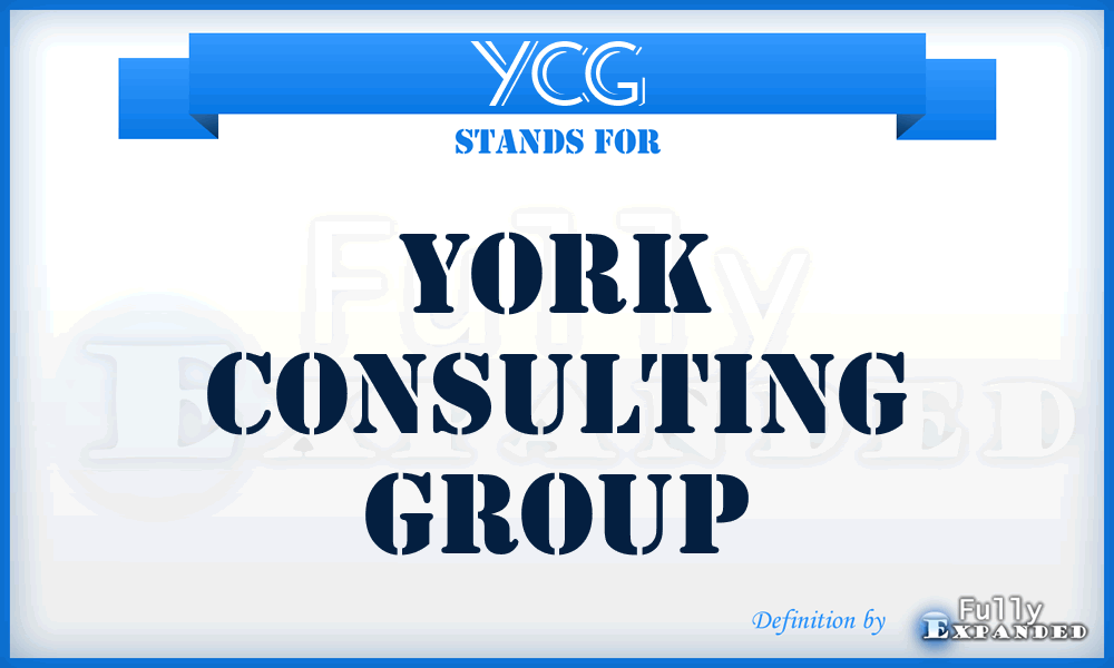 YCG - York Consulting Group