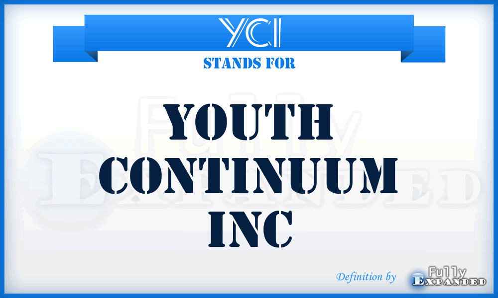 YCI - Youth Continuum Inc