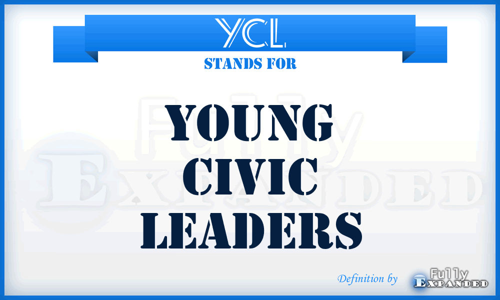YCL - Young Civic Leaders