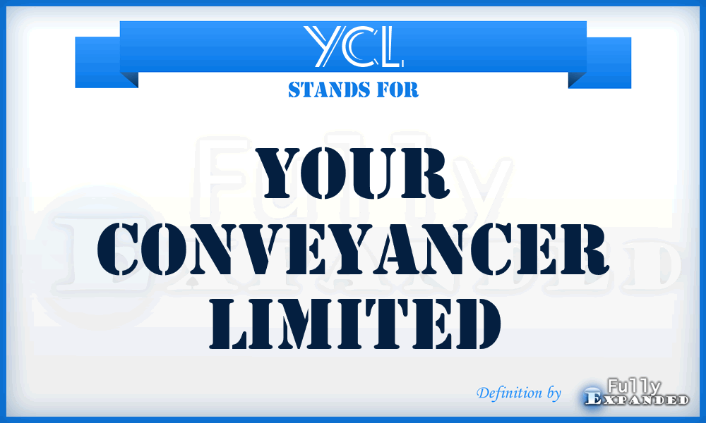 YCL - Your Conveyancer Limited