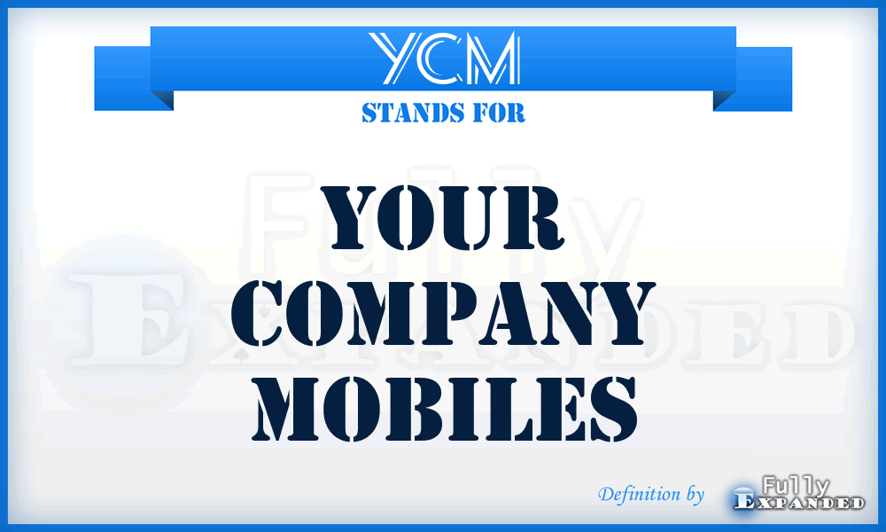 YCM - Your Company Mobiles