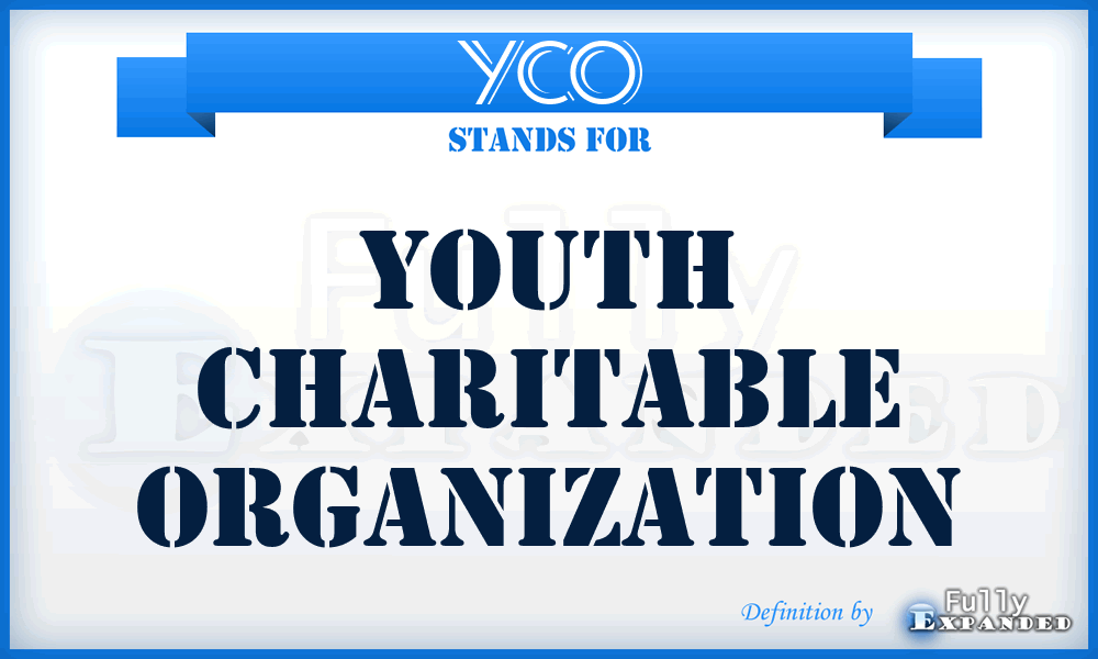 YCO - Youth Charitable Organization