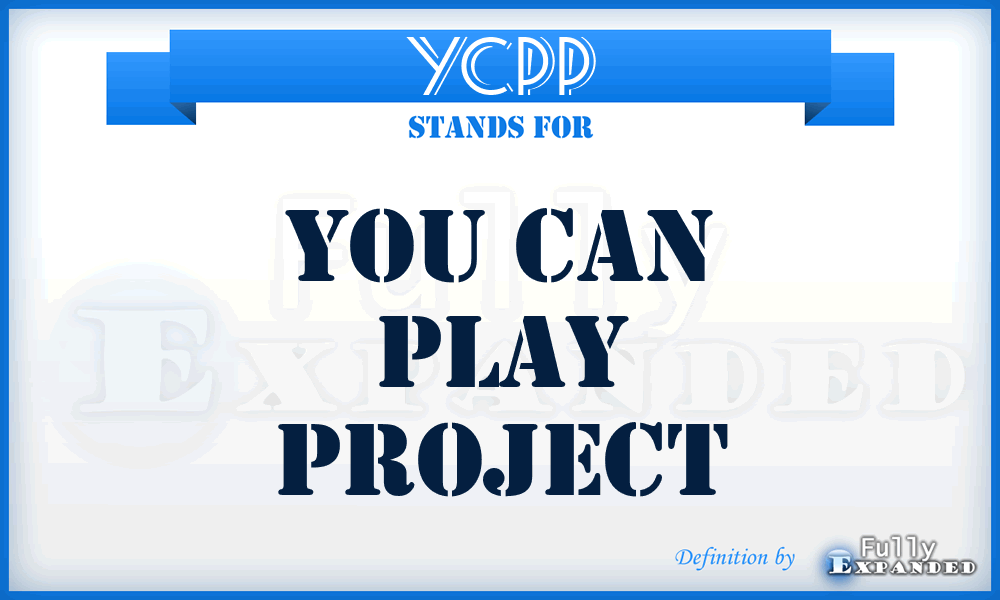 YCPP - You Can Play Project