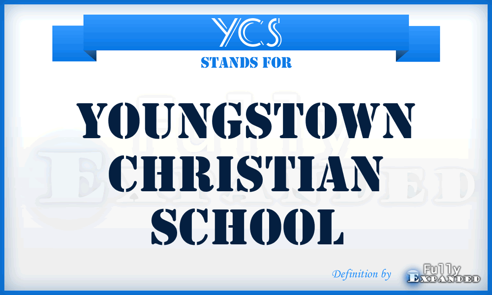 YCS - Youngstown Christian School