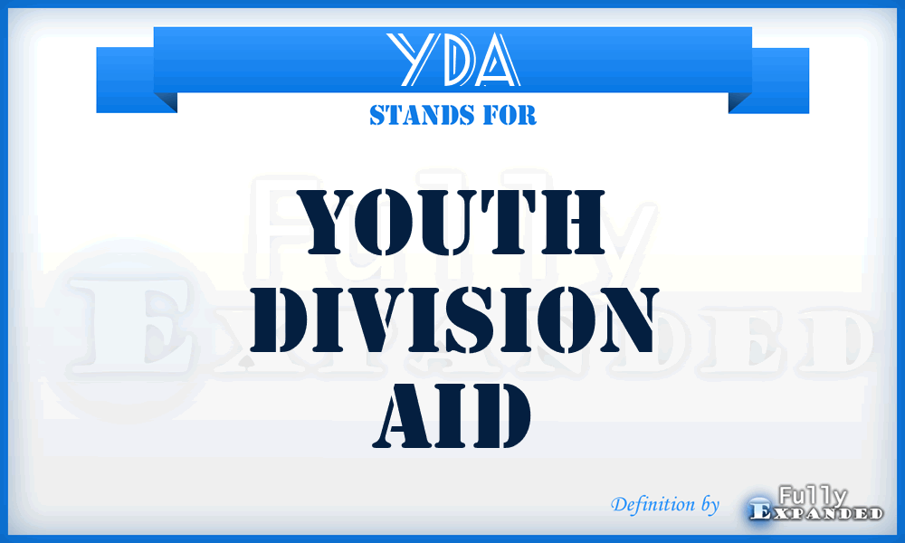YDA - Youth Division Aid