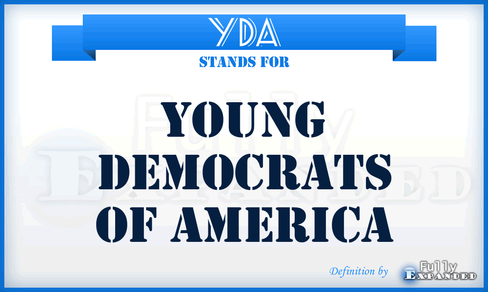 YDA - Young Democrats of America