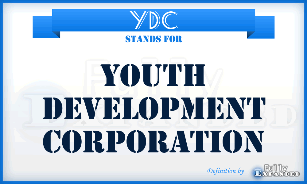 YDC - Youth Development Corporation