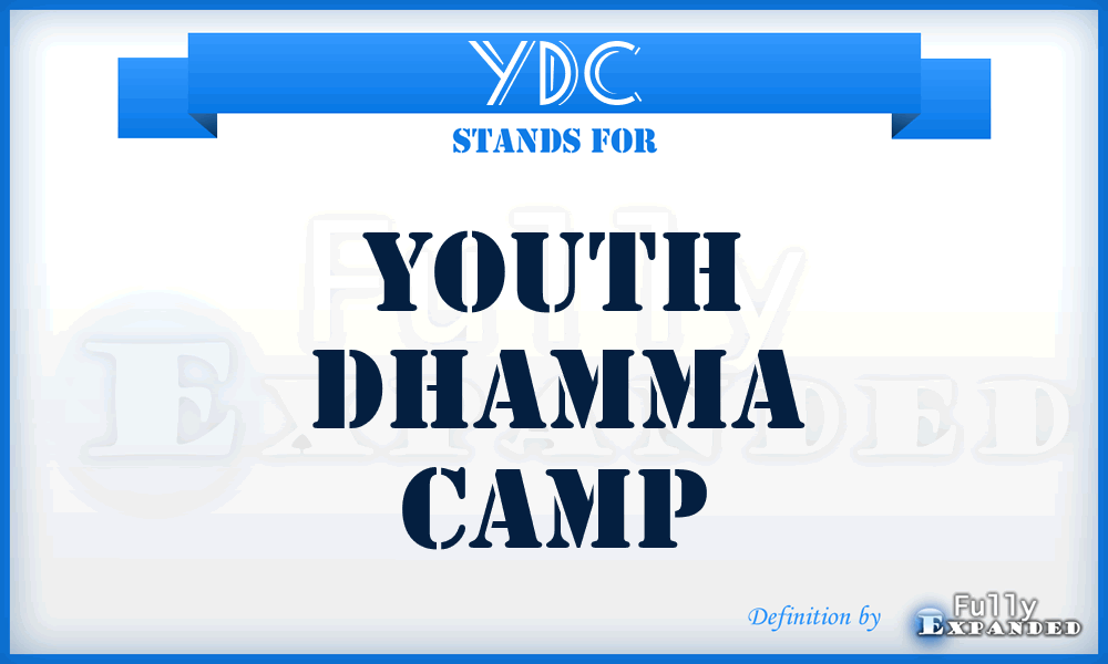 YDC - Youth Dhamma Camp