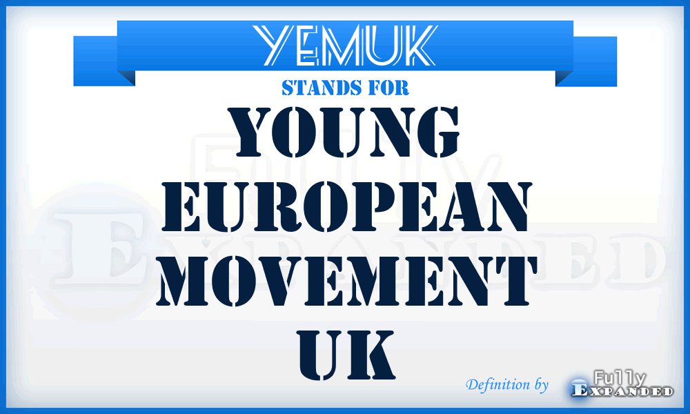 YEMUK - Young European Movement UK