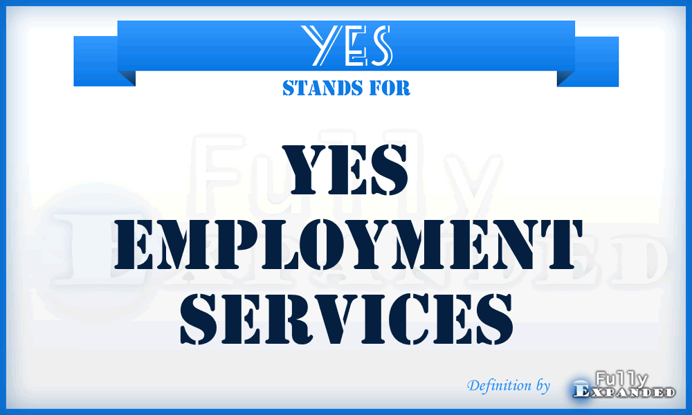 YES - Yes Employment Services