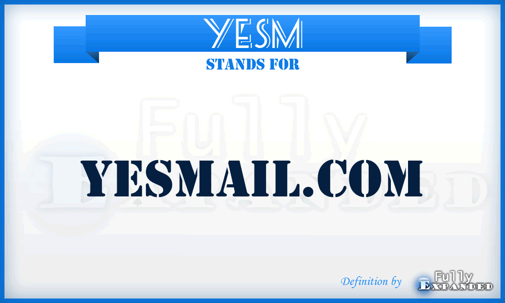 YESM - YesMail.Com