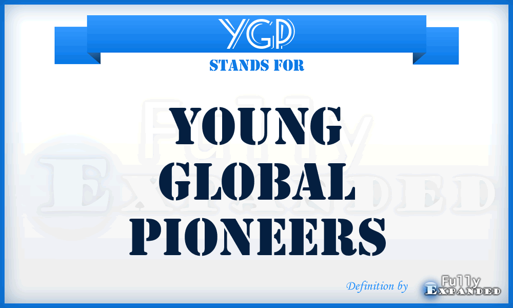 YGP - Young Global Pioneers