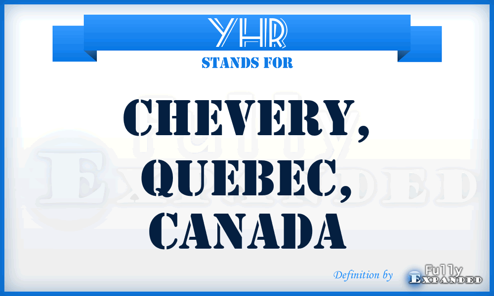 YHR - Chevery, Quebec, Canada