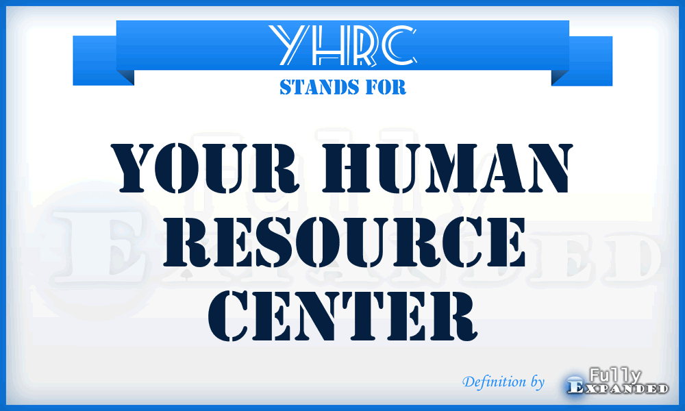 YHRC - Your Human Resource Center