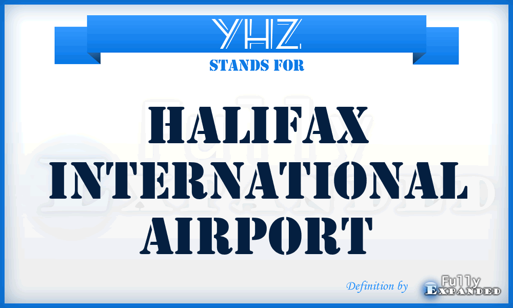 YHZ - Halifax International airport