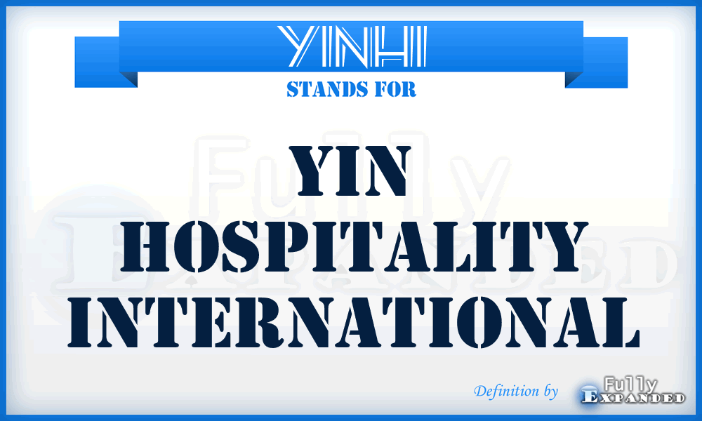 YINHI - YIN Hospitality International